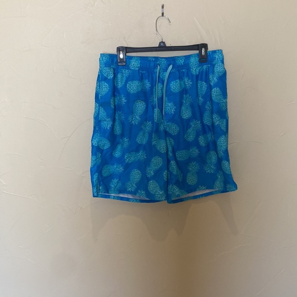 Old Navy Swim Trunks - Size L - Pineapple Pattern - Picture 1 of 3